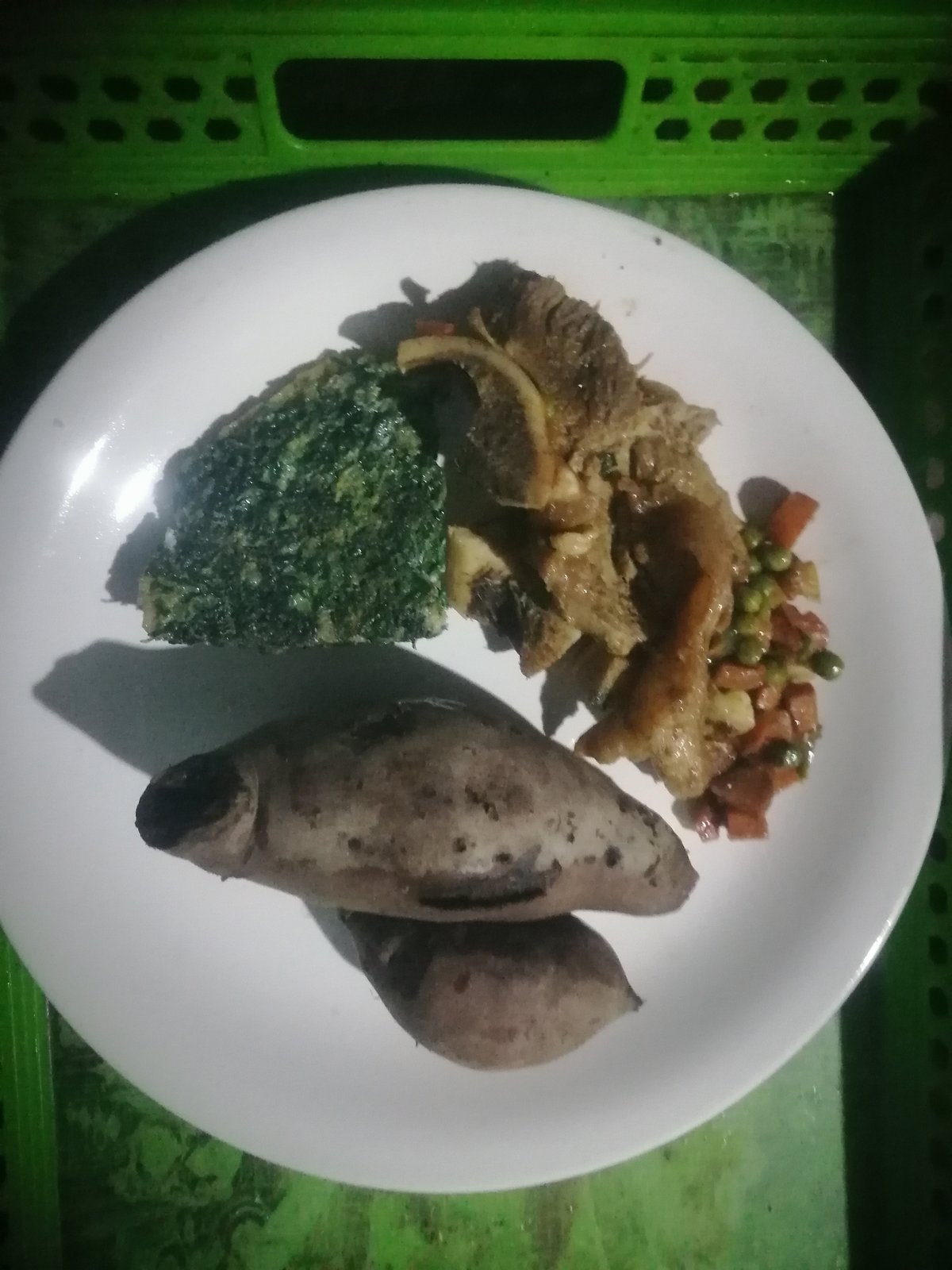 Covo, Sweet Potato, Beef and Mixed Vegetables